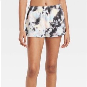 Colsie | Tie Dye Spandex Waist Pocket Casual Beach Shorts Holiday Vacation Wear